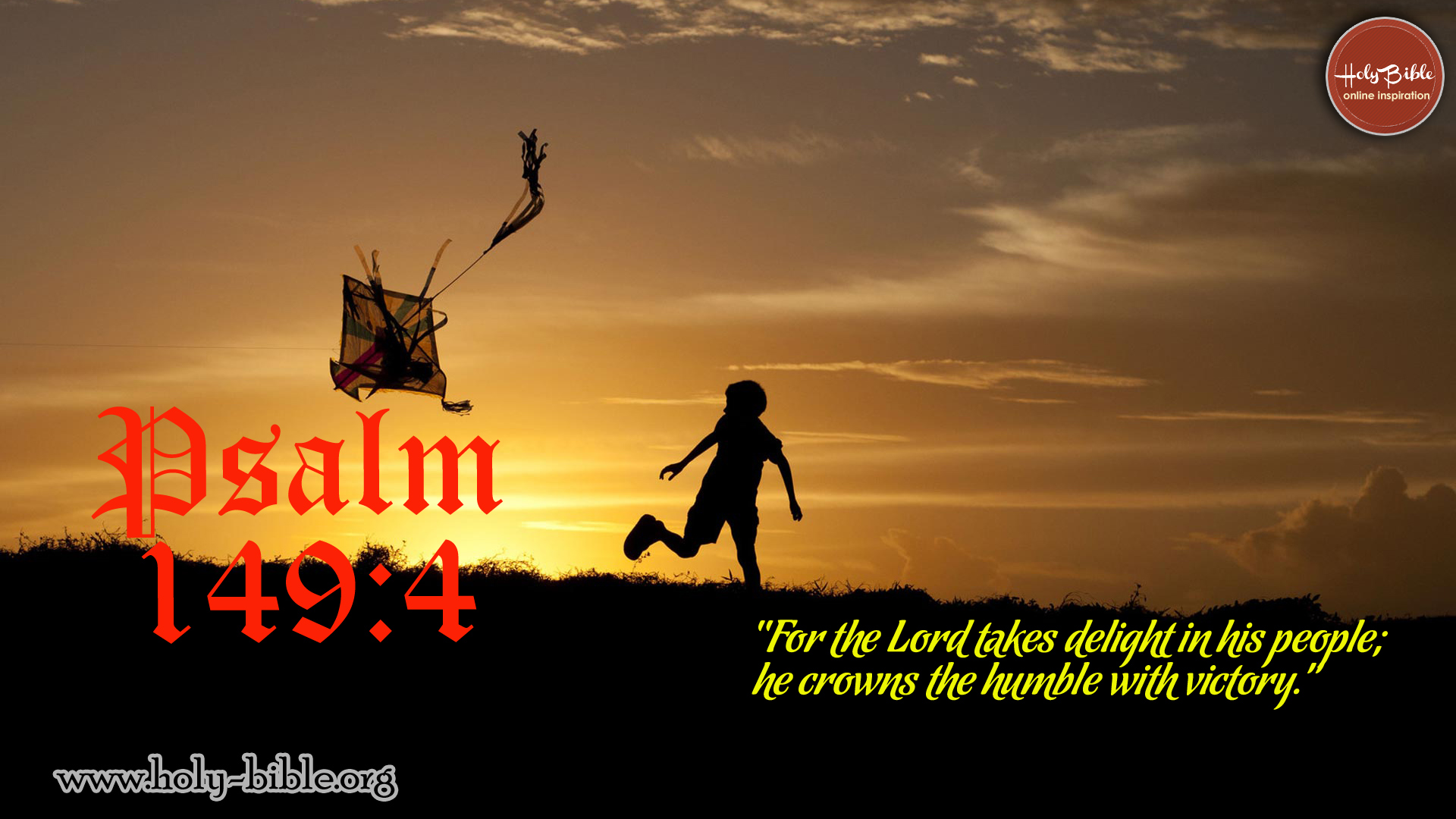 Bible Verse Of The Day Psalm 149 4 Holy Bible
