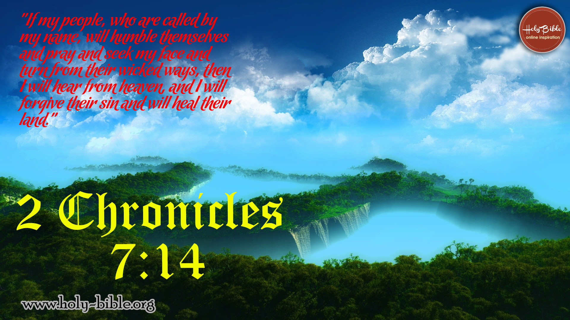 Bible Verse of the day – 2 Chronicles 7:14 | Holy Bible